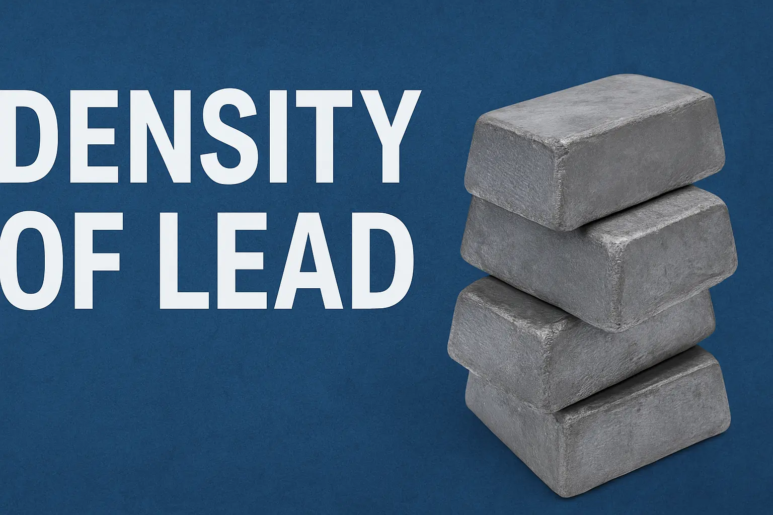 density of lead