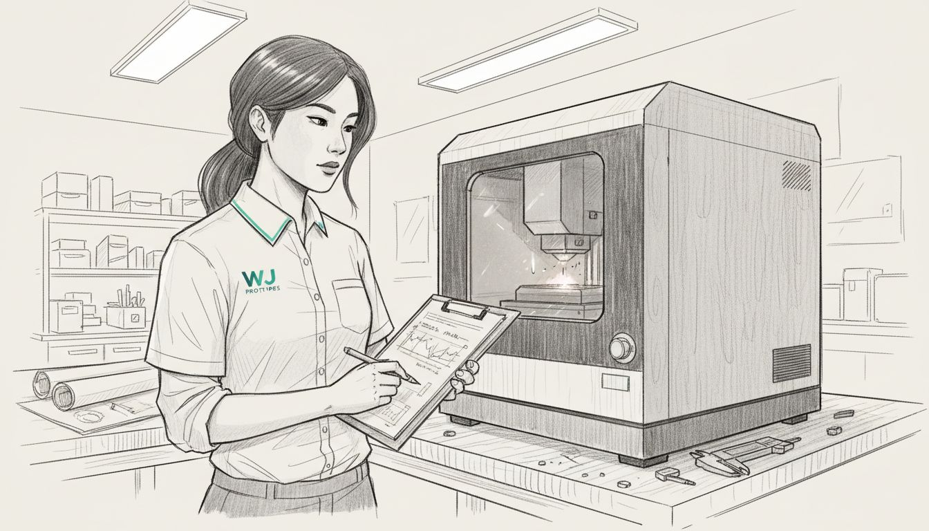 engineer watching slm 3d printing process china