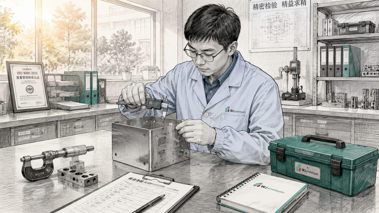 Engineer-measuring-metal-box-thickness-with-calipers.jpeg