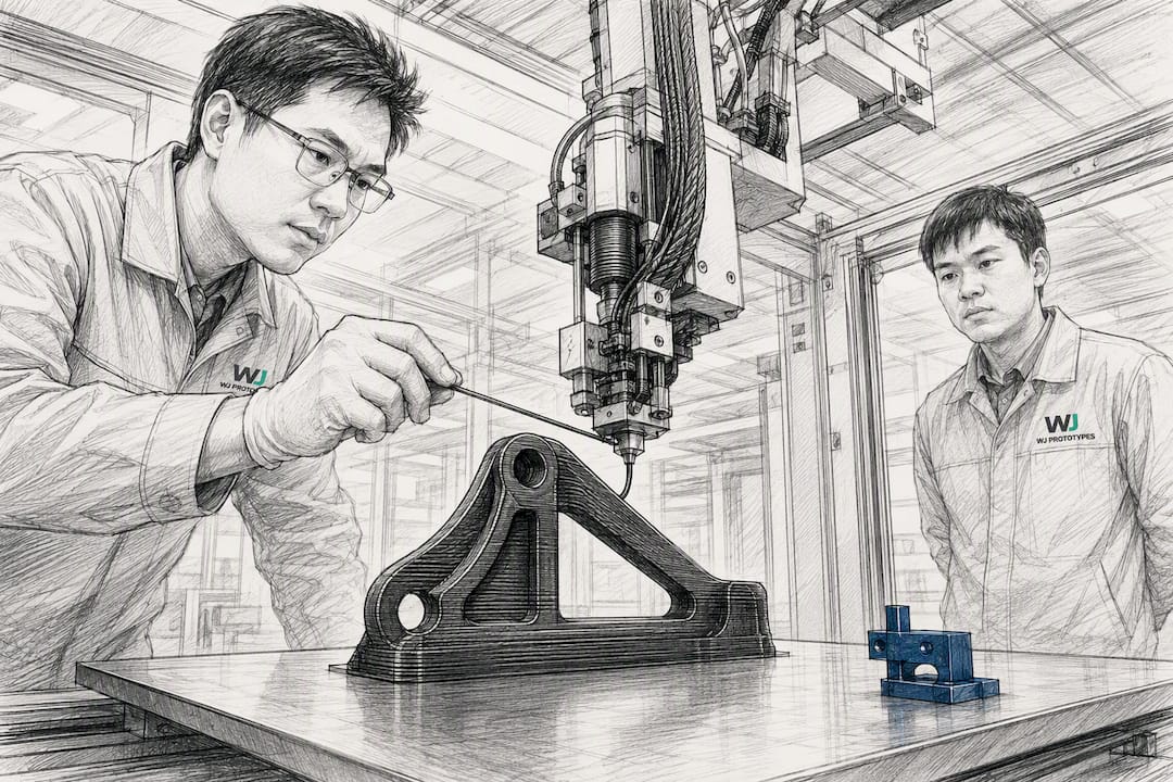 continuous-fiber-3d-printing-aluminum-bracket-replacement